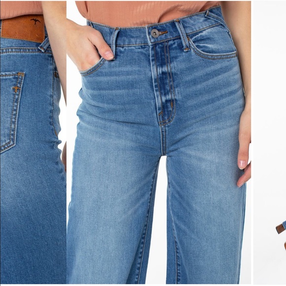 SERRA The Van High Waist Wide Leg Jeans Size 25 - Picture 5 of 6